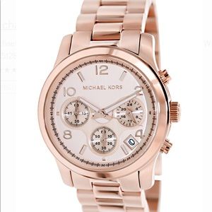 Michael Kors Rose Gold Stainless Steel 38m Watch